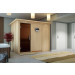  Karibu | Sauna Gobin | Deur Antracietglas 401746-01
